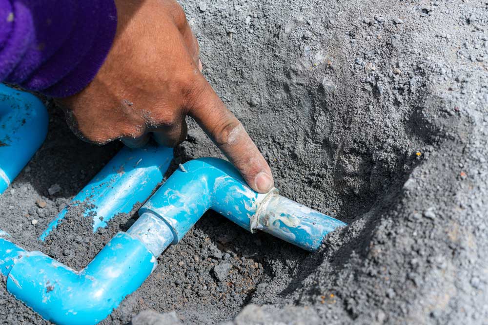 Pointing At Pipe